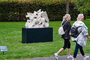 [Jordy Kerwick][0], _Vertical Plane Me_ (2022). Courtesy Vigo Gallery. Frieze Sculpture, The Regent's Park, London (14 September–13 November 2022). Courtesy Frieze.


[0]: https://ocula.com/artists/jordy-kerwick/